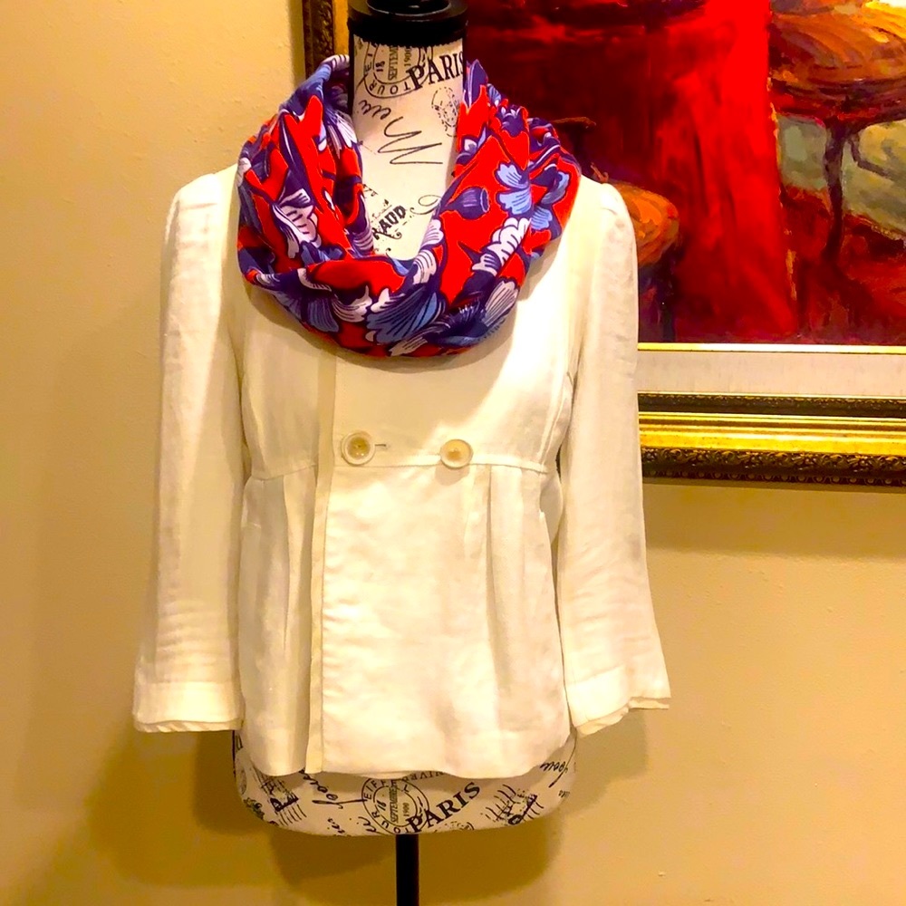Linen and Silk Blazer by Parameter